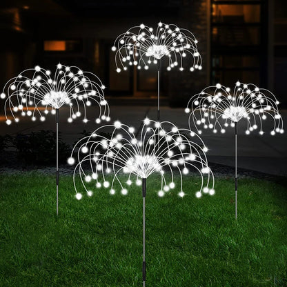 Solar Firework LEDr Solar Lamp