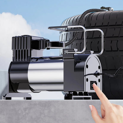 12V Car Tire Pump Cylinder Power System