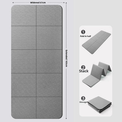 Eco-Friendly TPE Foldable Yoga Mat