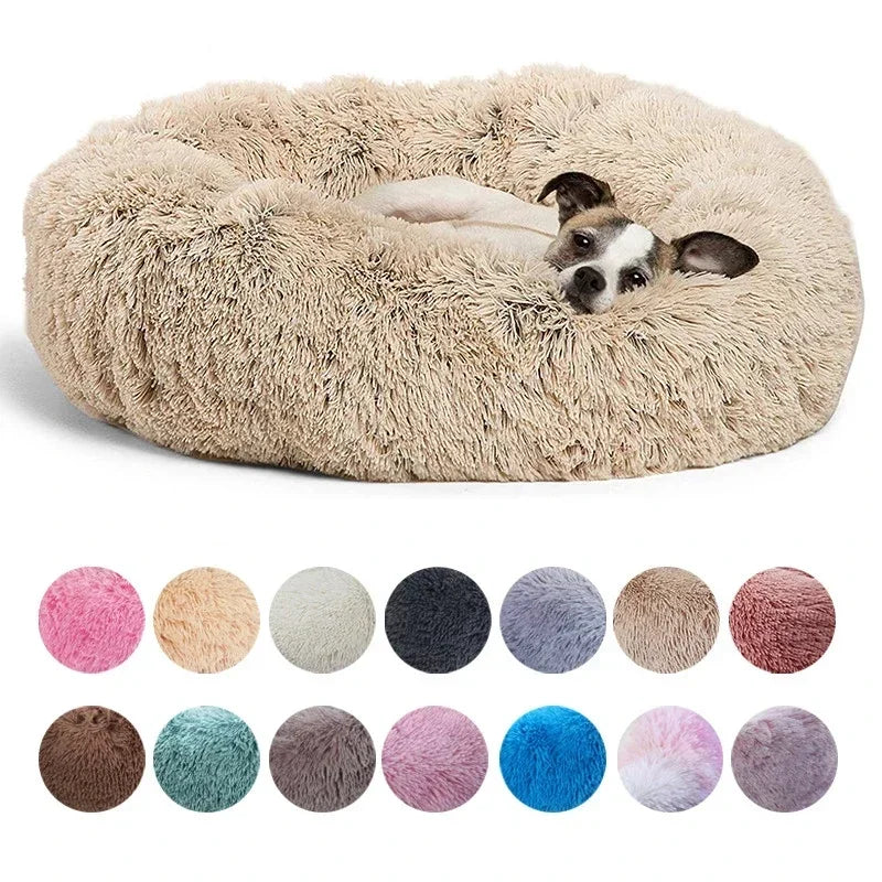 40-90cm 6 Sizes Round Pet Bed