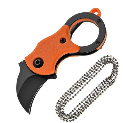 Keychain Pocket Stainless Steel Camping Small