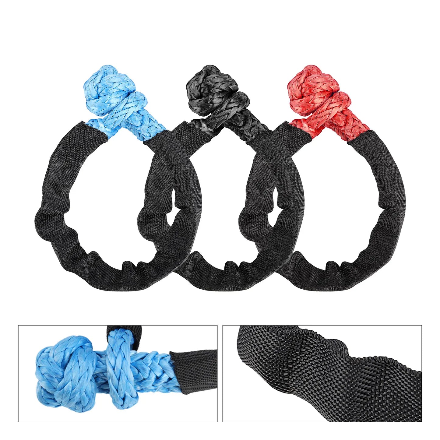 41000lbs Soft Shackle Synthetic Rope