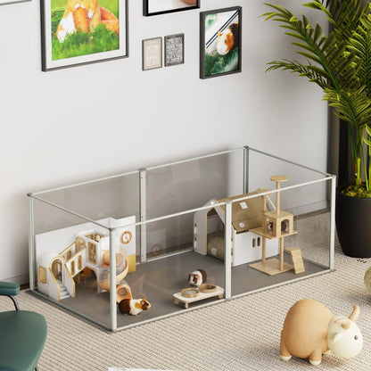 Acrylic Pet Dog Playpen Box