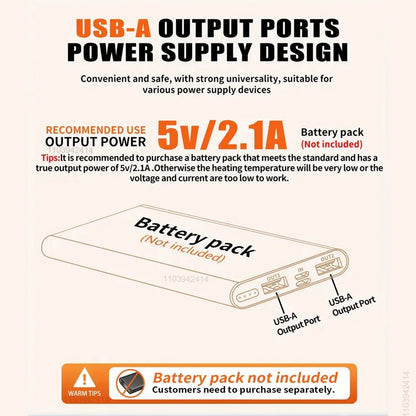 New Heated Jacket Men Women Coats