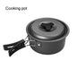Outdoor camping cookware set