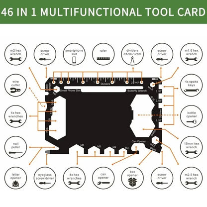 Multi Tool 46 in 1 Outdoor kit