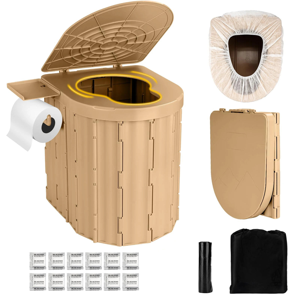 Portable Regular Foldable Toilet Portable – offroadoutdoorworld