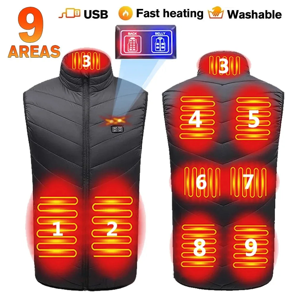 21 Areas Heated Jacket Men