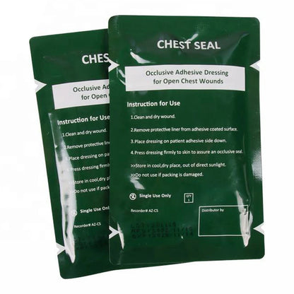 Vented Chest Seal Trauma Kits