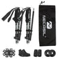 2PCS Ultralight Foldable Trekking Poles