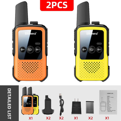 MiniWalkie Talkie  Two-way Radio 2 PCS Kids