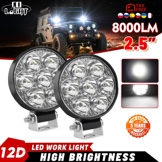 LIGHT 2.5inch 8000LM LED Bar