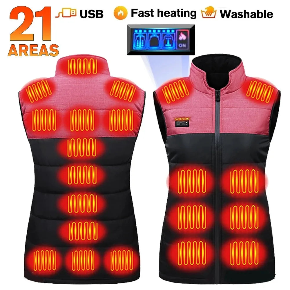21 Areas Heated Jacket Men