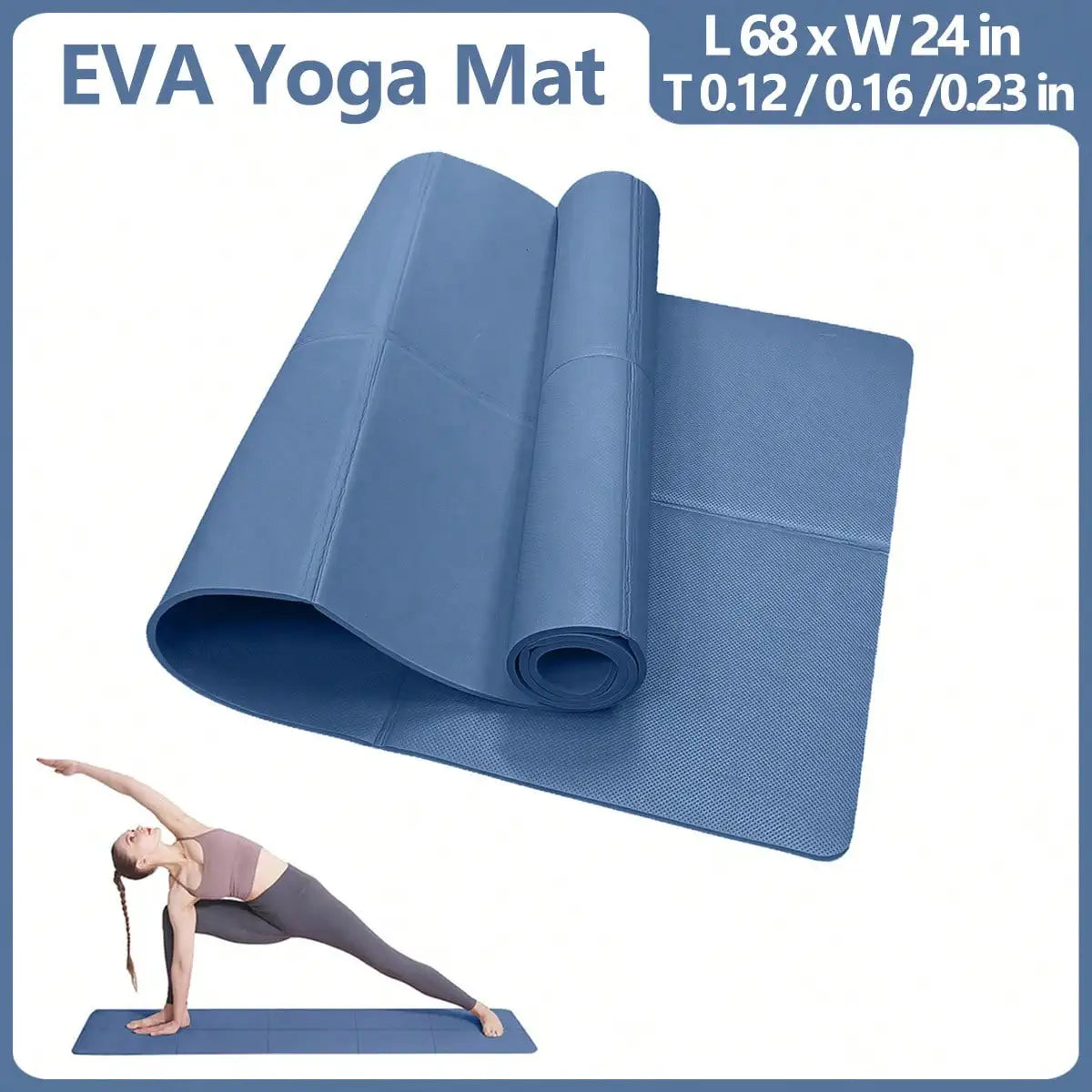 Yoga Mat Pilates Fitness Mat