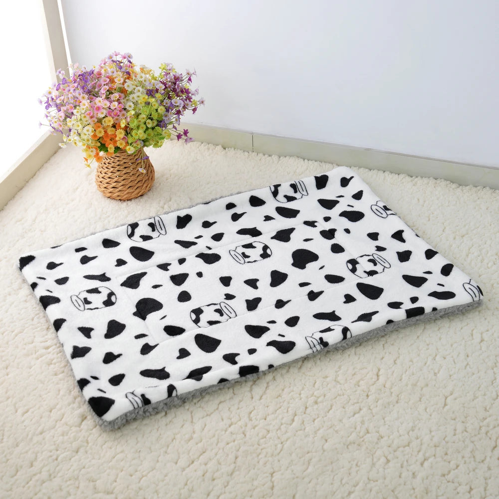 Soft Coral Fleece Pet Blanket