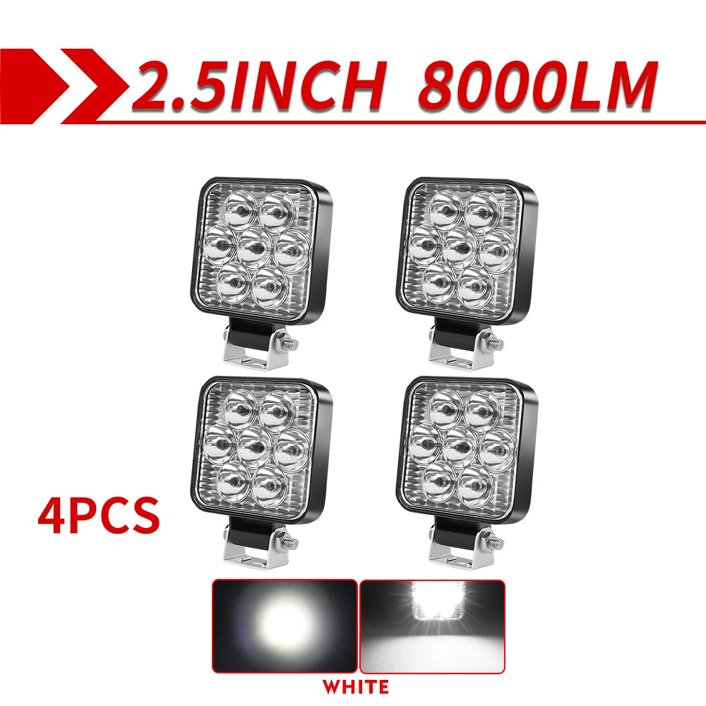 LIGHT 2.5inch 8000LM LED Bar