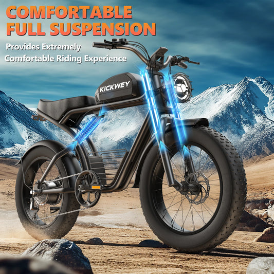 Kickwey K7 Adult Electric Bicycle 1500w 48V