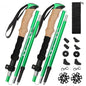 2pcs/set Walking Sticks Ultralight Poles Adjustable