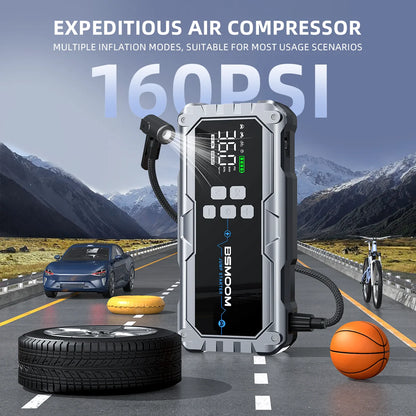 Car Jump Starter  Pump Air Compressor