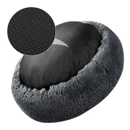 Dog Bed Donut Big Large Round Basket