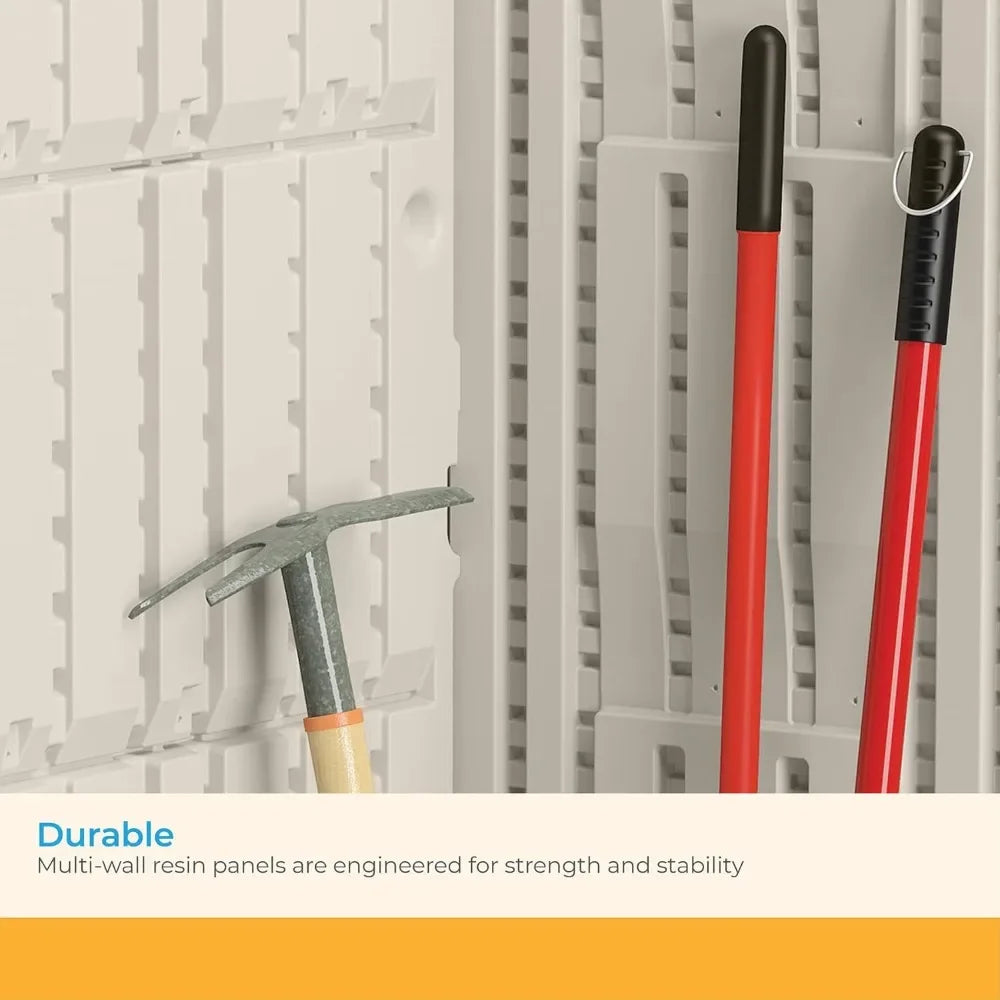 Vertical Outdoor Storage Shed w/ floor