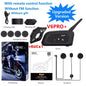 Motorcycle Bluetooth Helmet Headset Intercom