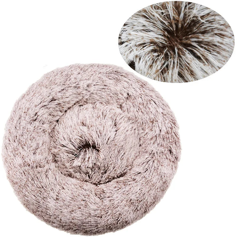 40-90cm 6 Sizes Round Pet Bed