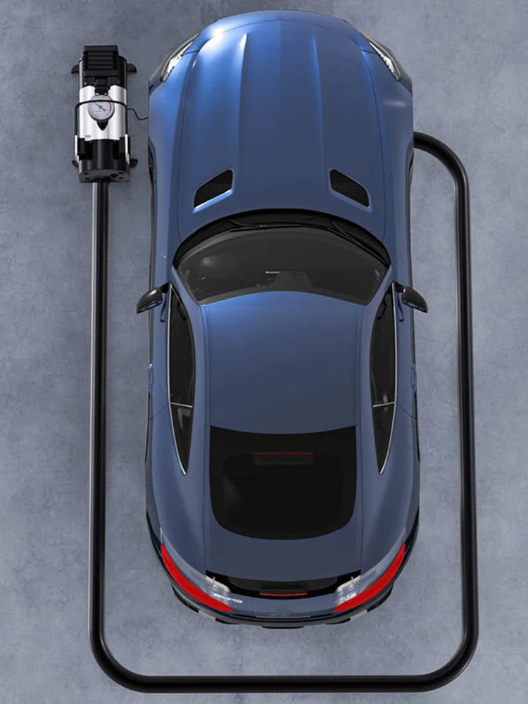 12V Car Tire Pump Cylinder Power System