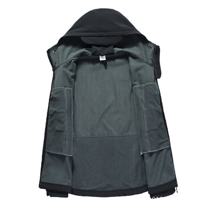 Men Military Winter Sharkskin Tactical Outdoor Jackets