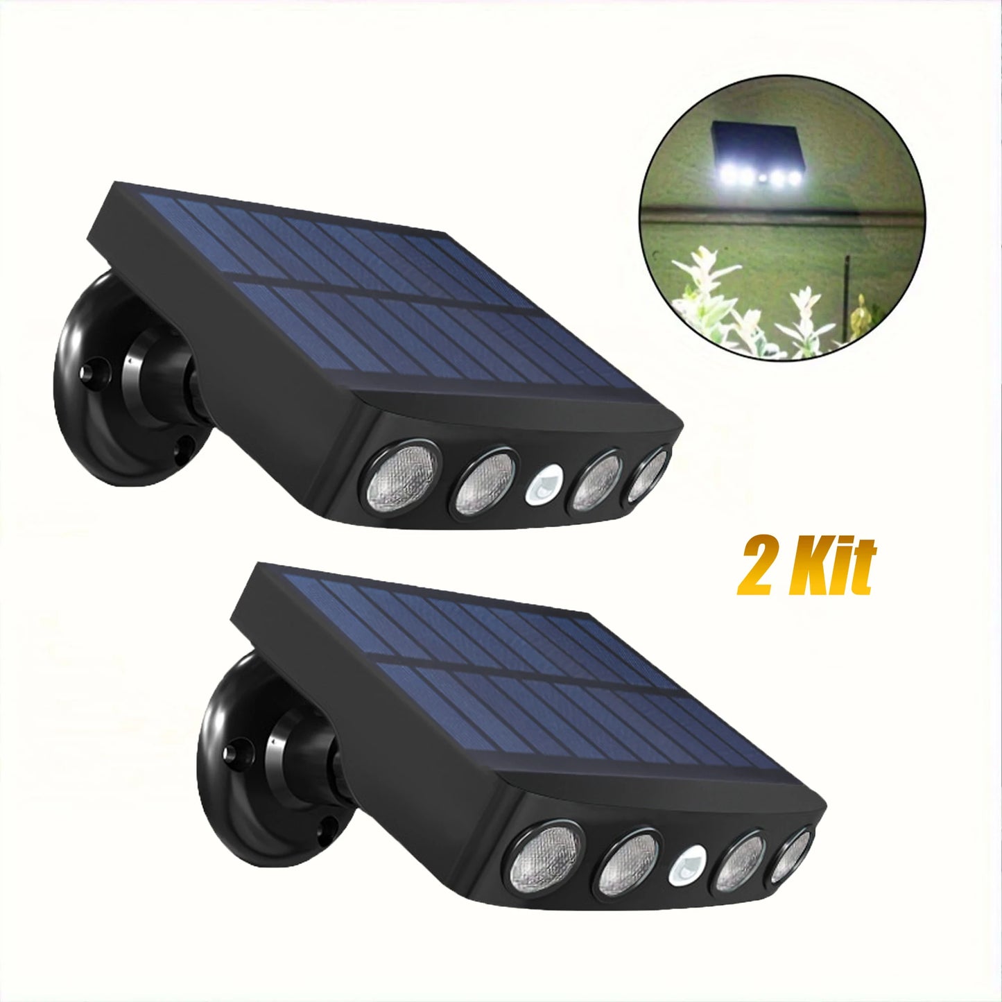 LED Solar Security Lights Outdoor