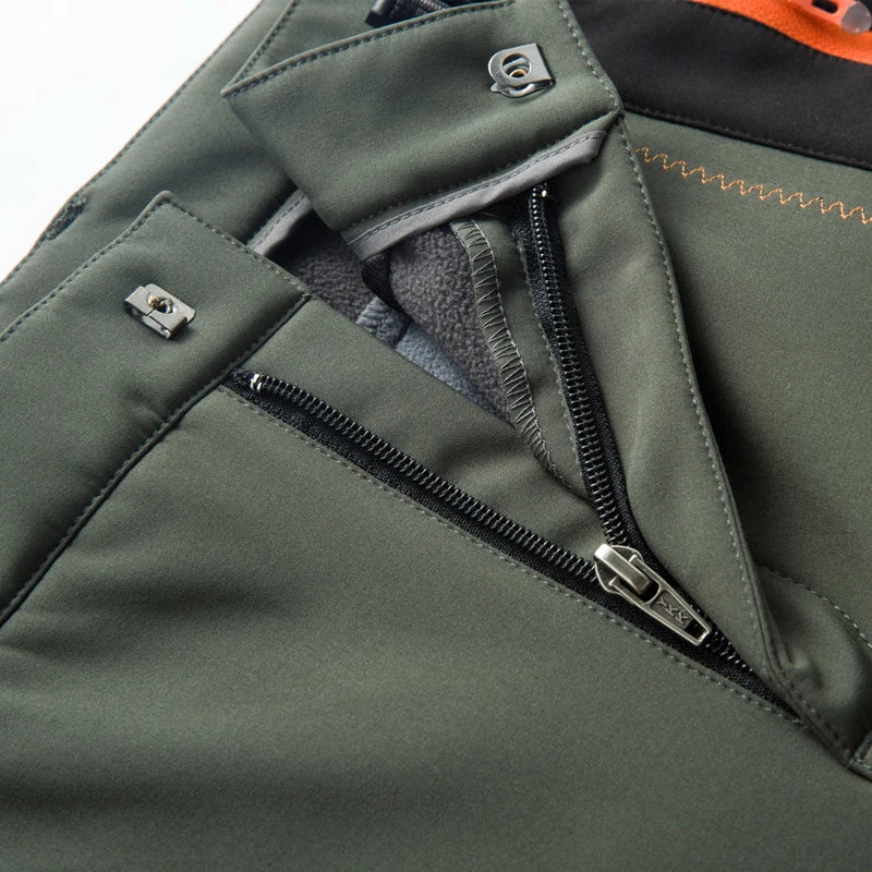 Women Winter Fleece Pants  Waterproof Hiking Pants Outdoor Ca