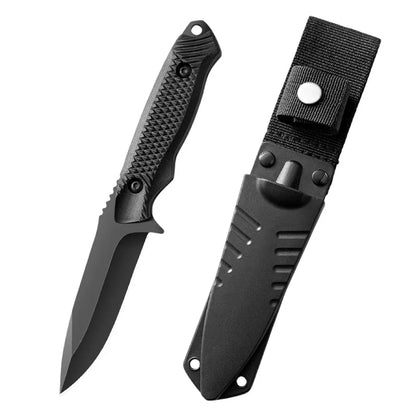 1pc stainless steel sheath pocket knife
