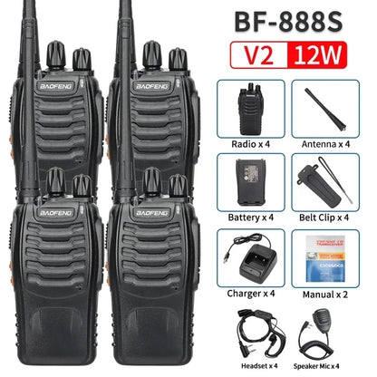 Walkie Talkie Dual Band Portable Long Range