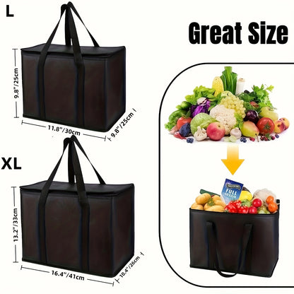 Large Capacity Insulated Grocery Bags