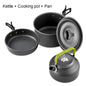 Outdoor camping cookware set