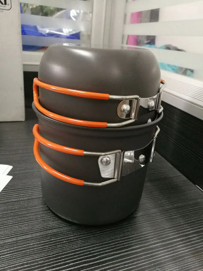 Camping Pots Cookware Set Portable