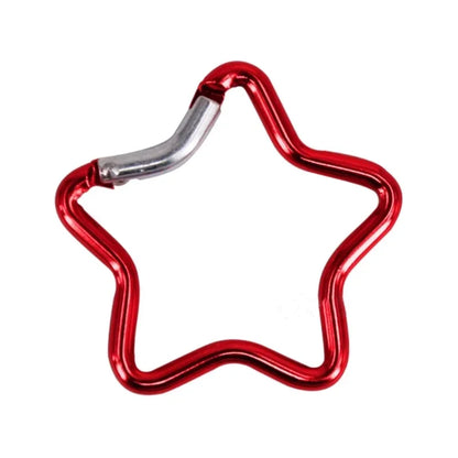 Outdoor Star Shaped Spring Locking Carabiner Clip