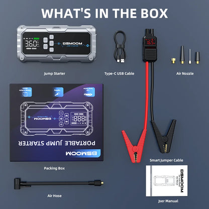 Car Jump Starter  Pump Air Compressor