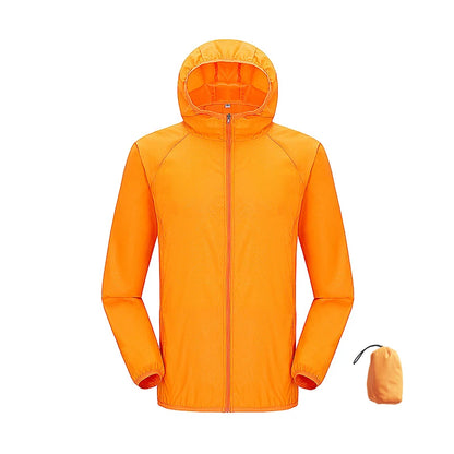 JNLN Men Women Waterproof Hiking Jackets