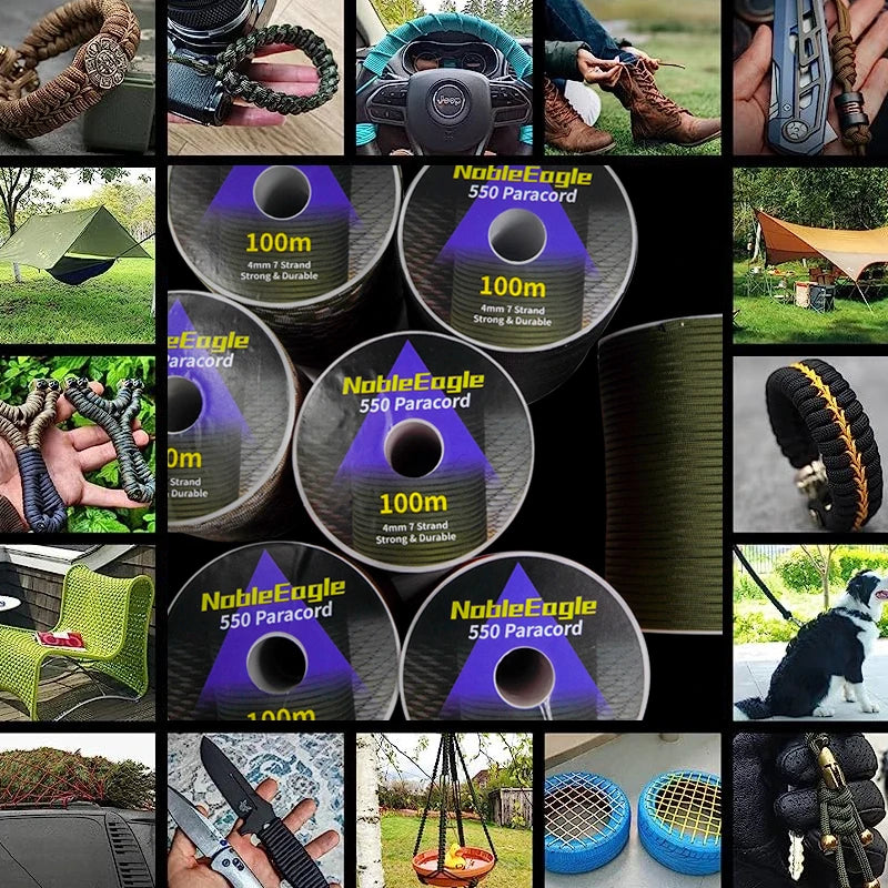 Military 550 Paracord Rope