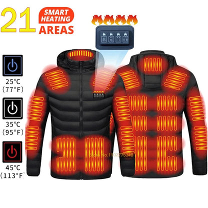 21 Areas Heated Jacket Men