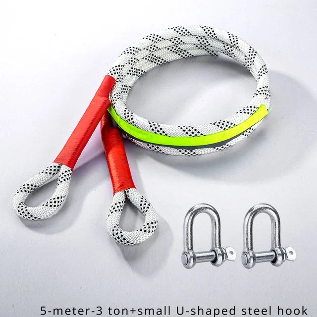 Upgraded Car Towing Rope 20 Ton Capacity