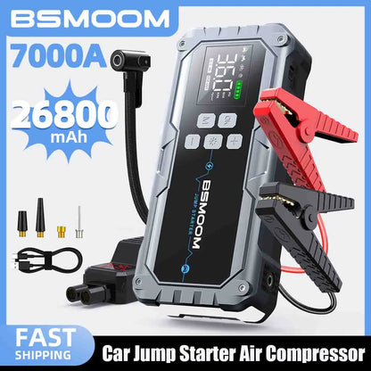 Car Jump Starter  Pump Air Compressor