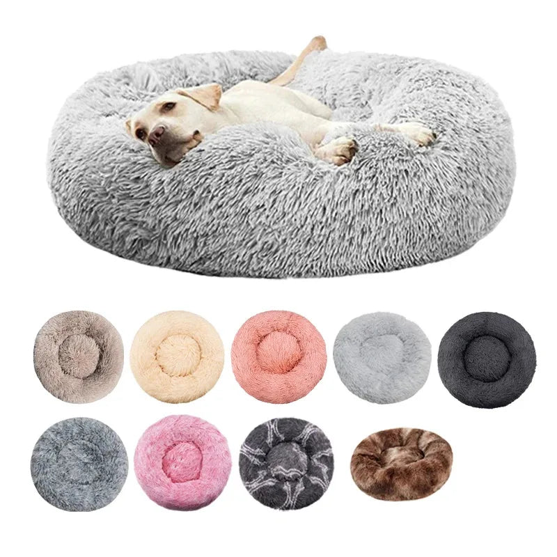 Round Dog Bed Winter Warm bed