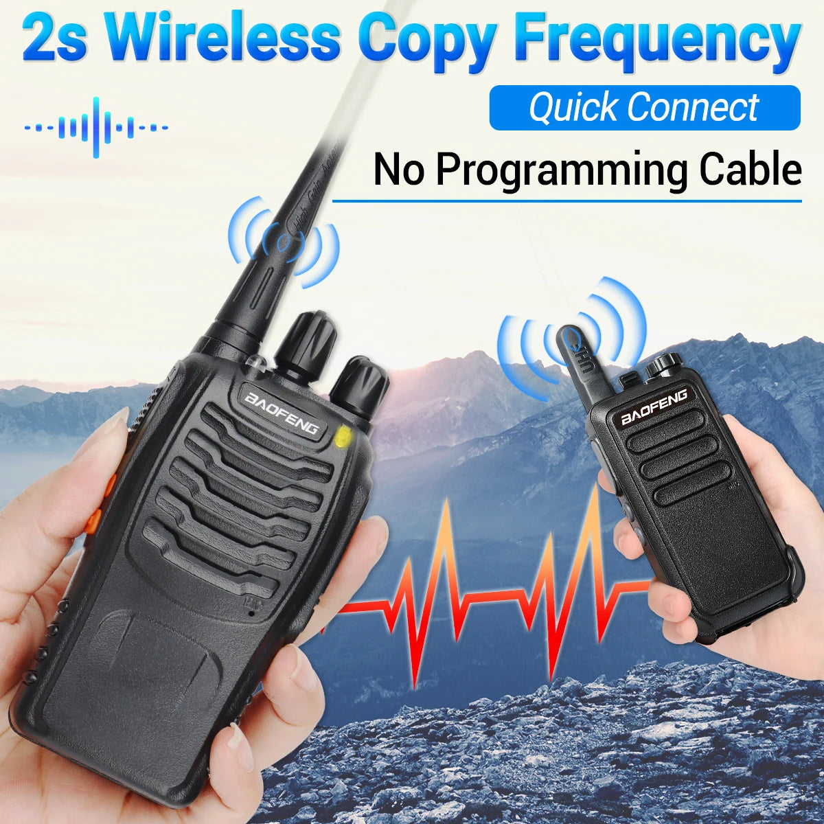Baofeng BF-88E Walkie Talkie Wireless