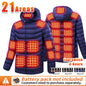 New Heated Jacket Men Women Coats