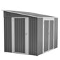 6 x 8 FT Metal Outdoor Storage Shed
