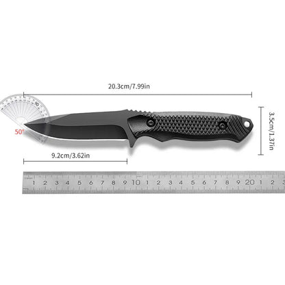 1pc stainless steel sheath pocket knife