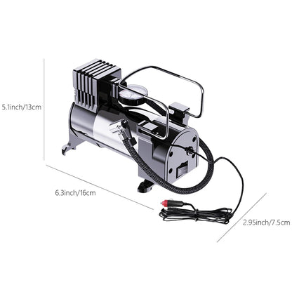 12V Car Tire Pump Cylinder Power System