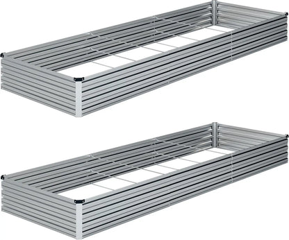 Galvanized Raised Garden Bed Kit